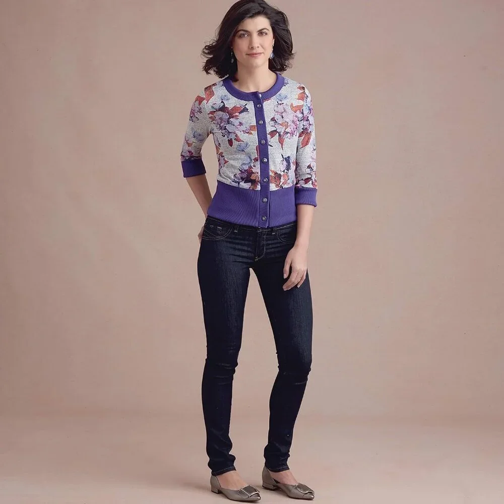 Simplicity S8951 Womens Banded Cardigan Sewing Pattern‎ Sizes 6-14 Double Knit